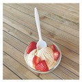 Disposable Spoons | Boardwalk BWKSPOONPPMW 5.31 in. Mediumweight Polypropylene Plastic Spoon Cutlery - White (1000/Carton) image number 5