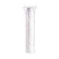Food Containers & Lids | Dart 8SJ20 8 oz. Extra Squat Foam Container - White (50 Packs/Carton) image number 2
