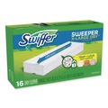Mop Heads | Swiffer 80337556 16.9 in. x 9.8 in. Sweeper XL Dry Refill Cloths - White (4/Carton) image number 4