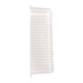 Steam Table Parts | Handi-Foil HFA 321HDL 10.75 in. x 13.12 in. High Dome Lids for Half-Size Pan (100/Carton) image number 2