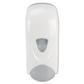 Soap Dispensers | Impact 9325 Foam-eeze 1000 mL 4.88 in. x 4.75 in. x 11 in. Bulk Foam Soap Dispenser with Refillable Bottle - White/Gray image number 1