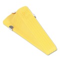 Doorstops | Master Caster 00967 Giant Foot 3.5 in. W x 6.75 in. D x 2 in. H No-Slip Rubber Wedge Magnetic Doorstop - Yellow image number 1