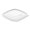 Food Containers & Lids | Dart PP2464BDL PresentaBowls Pro 8.5 x 8.5 x 1 Square Bowl Lids - Clear (252/Carton) image number 1