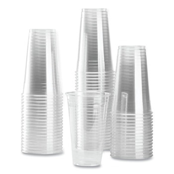 Karat C-KC24 24 oz. PET Plastic Cups - Clear (600/Carton)