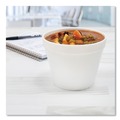 Food Containers & Lids | Dart 12SJ20 12 oz. Foam Food Containers - White (500/Carton) image number 5