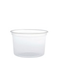 Food Containers & Lids | Dart MN16-0100 MicroGourmet 16 oz. Plastic Food Containers - Translucent (500/Carton) image number 3
