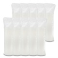 Cup Lids | Dart 16SL Plastic Straw-Slot Lid Fits 12 oz. to 24 oz. Hot/Cold Foam Cups - Translucent (1000/Carton) image number 3