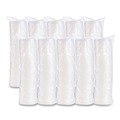 Cup Lids | Dart 8SL Plastic Cold Cup Lids for 8 oz. to 9 oz. Cups - Translucent (100 Pack, 10 Packs/Carton) image number 2
