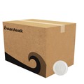 Food Containers & Lids | Boardwalk BWKROUND9CLID 9 in. Plastic Dome Lids for Aluminum Round To-Go Containers - Clear (500/Carton) image number 0