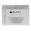Coffee and Tea Filters | BUNN 20104.0001 8 to 12 Cup Size Flat Bottom Coffee Filters (100/Pack) image number 2
