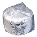 Perforated Roll & Hand Towels | SCT 18163WPF 10 in. Diameter 3-Compartment ChampWare Molded Fiber Plate Tableware - White (500/Carton) image number 4