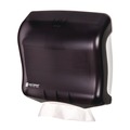 Towel Dispensers | San Jamar T1750TBK 11.5 in. x 6 in. x 11.5 in. Ultrafold Towel Dispenser - Black image number 0