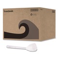 Toilet Brushes | Boardwalk 528121 2 in. Cone Toilet Bowl Mop with 10 in. Handle - White (25/Carton) image number 0