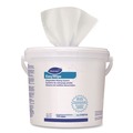 Cleaning Cloths & Wipes | Diversey Care 5768748 8.63 in. x 24.88 in. Easywipe Disposable Wiping Refill - White (6/Carton) image number 1