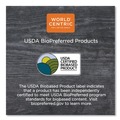 Cutlery Kits | World Centric ASPSTN 6 in. TPLA Compostable Knife/Fork/Spoon/Napkin Cutlery - White (250/Carton) image number 3