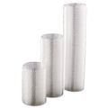 Souffle & Portion Cups | Dart PL200N PET Portion/Souffle Cup Lids - Clear (2500/Carton) image number 4