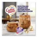 Creamers | Coffee-Mate 12222222 0.38 oz Mini Cups Bulk Liquid Coffee Creamer - Italian Sweet Cream (180/Carton) image number 1