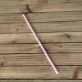 Straws/Stems/Sticks | Boardwalk BWKJSTUW775RW 7.75 in. Polypropylene Jumbo Straws - Red/White Striped (12500/Carton) image number 2