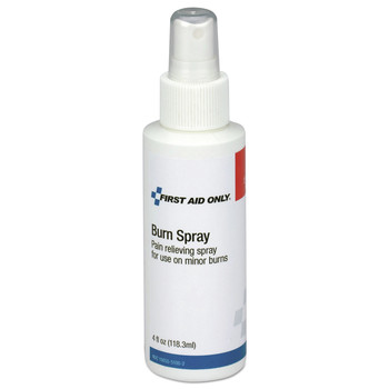First Aid Only 13-040 4 oz. Bottle First Aid Burn Spray Refill for SmartCompliance General Business Cabinet