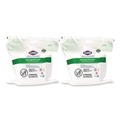 Cleaning Cloths & Wipes | Clorox Healthcare 30827 12 in. x 11 in. Hydrogen Peroxide Cleaner Disinfectant Wipes - Unscented White (2/Carton) image number 0