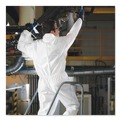 Hand Sanitizing Wipes | Ansell KCC 49117 A20 Elastic-Back, Cuff, and Ankles Hooded Coveralls - Quadruple Extra Large, White (20/Carton) image number 5