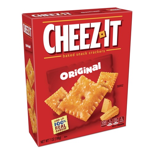 Snacks | Sunshine 2410010200 48 oz. Box Cheez-it Crackers - Original image number 0