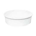 Food Containers & Lids | Karat FP-PSB48 7.99 in. x 2.4 in. 48 oz. Paper Food Bucket - White (270/Carton) image number 1