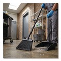 Brooms | Boardwalk 6410-6-BWK 57 in. Length Large Angle Broom - Black image number 4