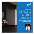 Toilet Tissue Dispensers | Scott 44518 11.25 in. x 6.31 in. x 12.75 in. Pro High Capacity Coreless SRB Tissue Dispenser - Black (1/Carton) image number 9