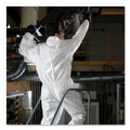 Hand Sanitizing Wipes | Ansell KCC 49124 A20 Elastic-Back and Ankle, Hood and Boot Coveralls - Extra Large, White (24/Carton) image number 5