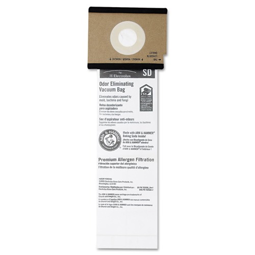 Vacuum Accessories | Sanitaire 63262B SD Premium Allergen Vacuum Bags for SC9100 Series (10 Packs/Carton) image number 0