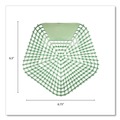 Toilet & Urinal Deodorizers | Boardwalk WCBX-P-010I010I-02-AAS80- 0.11 oz WCBasix Urinal Screen - Cucumber Twist Scent, Green (10/Box) image number 4