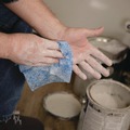 Hand Sanitizing Wipes | SCRUBS 42230 10 in. x 12 in. Hand Cleaner Towels - Blue/White image number 1