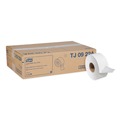 Toilet Tissues | Tork TJ0922A Universal 3.48 in. x 1,000 ft. 2-Ply Septic Safe Jumbo Bath Tissue - White (12/Carton) image number 2