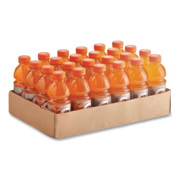 SPORTS DRINKS | Gatorade QUA32867 G-Series 20 oz. Bottle Perform 02 Thirst Quencher - Orange (24/Carton)