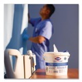 Cleaning Cloths & Wipes | Clorox Healthcare 30577 6 in. x 5 in. 1-Ply Bleach Germicidal Wipes - Unscented, White (150/Canister) image number 8
