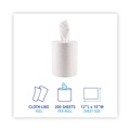Cleaning Cloths & Wipes | Boardwalk BWK-V040CGW 10 in. x 12 in. Centerpull DRC Wipers - White (200/Carton) image number 7