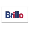 Scouring Pads & Sticks | Brillo 56102 3.2 in. x 4.6 in. Commercial Eraser Pads - White (12/Carton) image number 3
