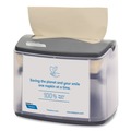 Napkin Dispensers | Cascades PRO C402 6.1 in. x 8.16 in. x 6.3 in. Tandem Tabletop Napkin Dispenser - Gray (4/Carton) image number 1