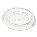 Souffle & Portion Cups | Dart PL200N PET Portion/Souffle Cup Lids - Clear (2500/Carton) image number 2
