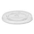 Cup Lids | Pactiv Corp. YLP22C 12 oz./14 oz./16 oz./20 oz. Cold Cup Lids - Clear (1680/Carton) image number 0