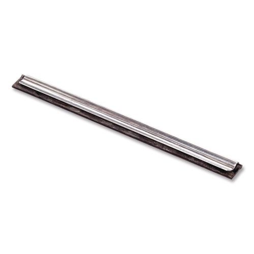 Squeegees | Unger NE250 Stainless Steel "S" Channel with Soft Rubber, 10-in Wide Blade image number 0