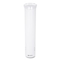 Cup Dispensers | San Jamar C4160WH Small Pull-Type Water Cup Dispenser for 5 oz. Cups - White image number 0