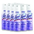 Disinfecting & Cleaning Solutions | Professional LYSOL Brand 36241-89097 19 oz. Aerosol Spray Disinfectant Spray - Lavender (12/Carton) image number 0