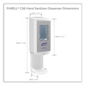 Hand Sanitizer Dispensers | PURELL 6520-01 5.79 in. x 3.93 in. x 15.64 in. 1200 mL CS6 Hand Sanitizer Dispenser - White (1/Carton) image number 4