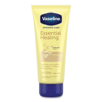 Vaseline 10305210044484 3.4 oz. Squeeze Tube Intensive Care Essential Healing Body Lotion (12/Carton)