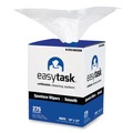 Cleaning Cloths & Wipes | HOSPECO N-ETA100CZGW 10 in. x 12 in. 1-Ply Easy Task Center-Pull A100 Wiper - White image number 0