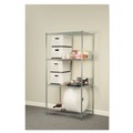 Racks & Shelving | Alera ALESW503624SR NSF Certified Industrial 4-Shelf 36 in. x 24 in. x 72 in. Wire Shelving Kit - Silver image number 10