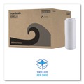 Cup Lids | Boardwalk BWKHOTWH8 Plastic Hot Cup Lids for 8 oz. Hot Cups - White (50/Sleeve, 20 Sleeves/Carton) image number 4