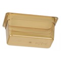 Food Storage Containers & Lids | Carlisle 3086213 12.75 in. x 12.75 in. x 6 in. 5.7 qt. StorPlus High Heat Plastic Food Pan - Amber image number 2